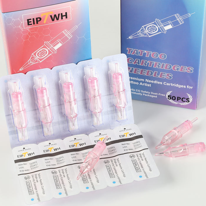 Agulha de tatuagem rosa NISIMP/EIPTWH de uma peça