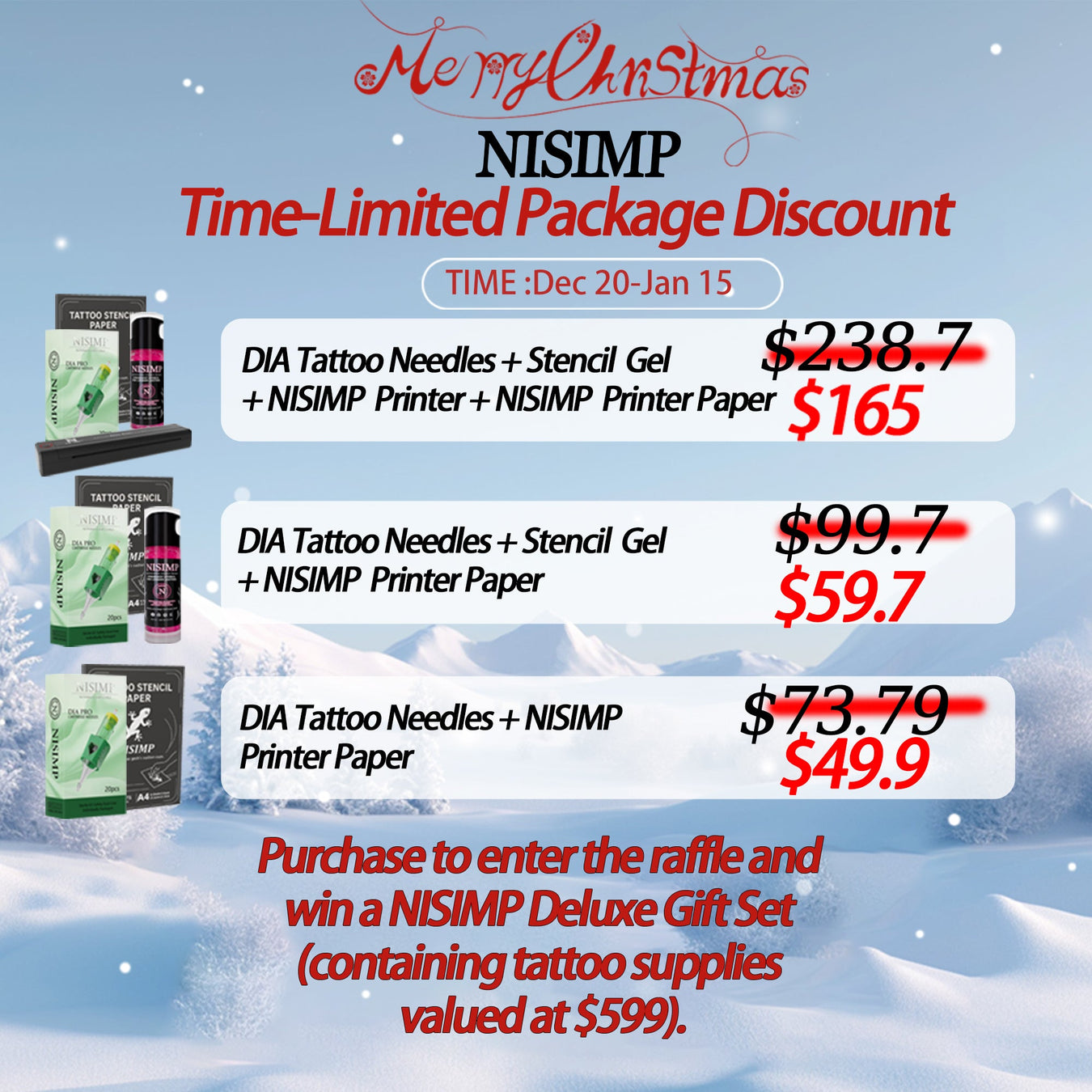 Time Limited Package Discount