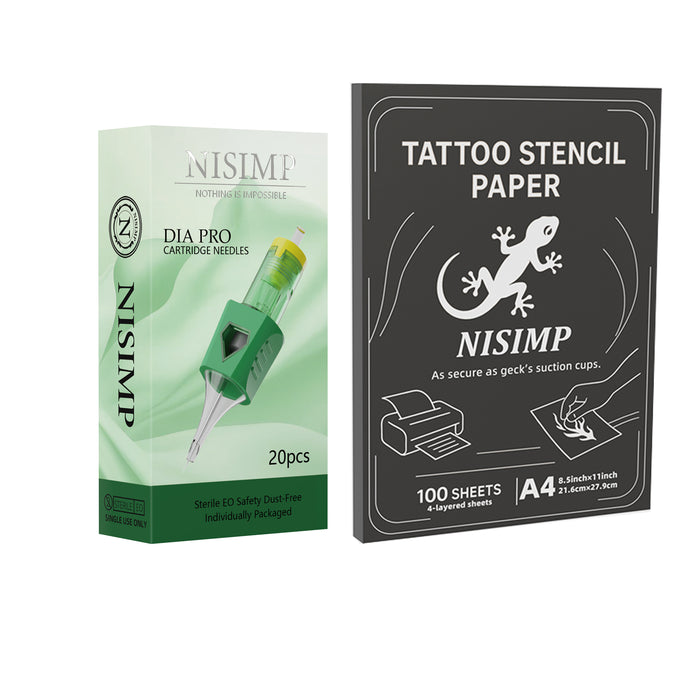 DlA Tattoo Needles + NISIMP Printer Paper