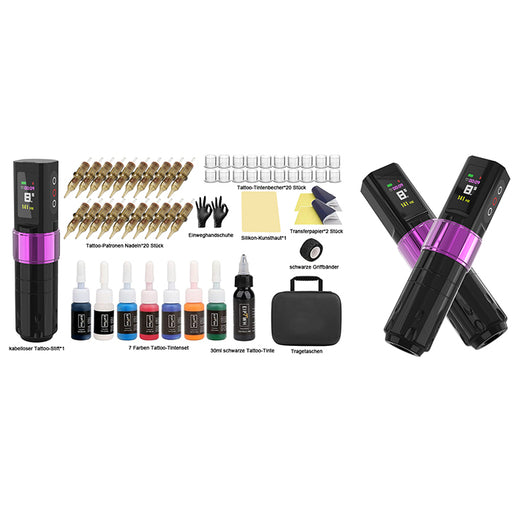 NISIMP FT01 WIRELESS TATTOO BATTERY PEN SET