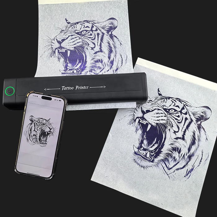 NISIMP Transfer Paper Sheets – Clear & Clean Stencil Transfer Paper for Creative Design, Practice Surfaces & Skin Application, Smooth Transfer Effect