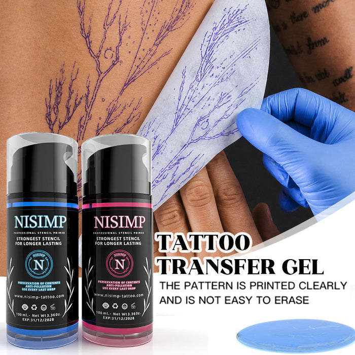 NISIMP Gel Chuyển Hình Xăm Chuyên Nghiệp- 100ml/3.36OZ
