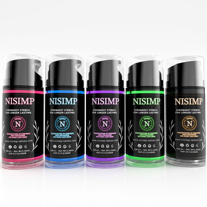 NISIMP Gel Chuyển Hình Xăm Chuyên Nghiệp- 100ml/3.36OZ