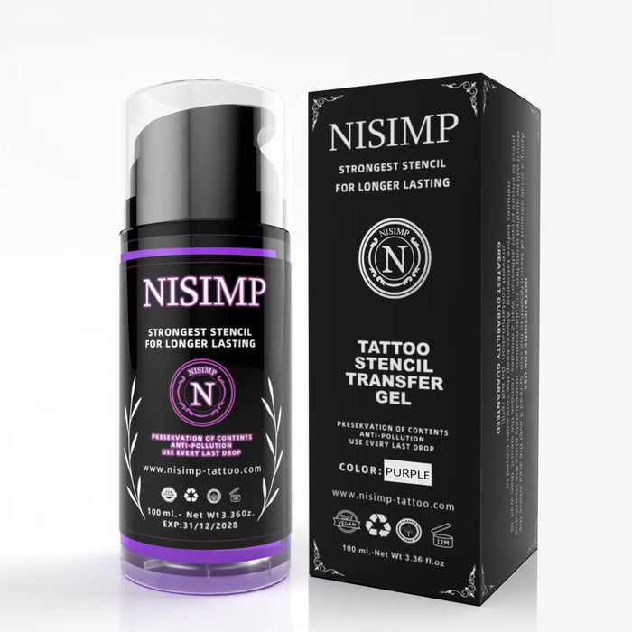 NISIMP Professional Tattoo Stencil Gel- 100ml/3.36OZ