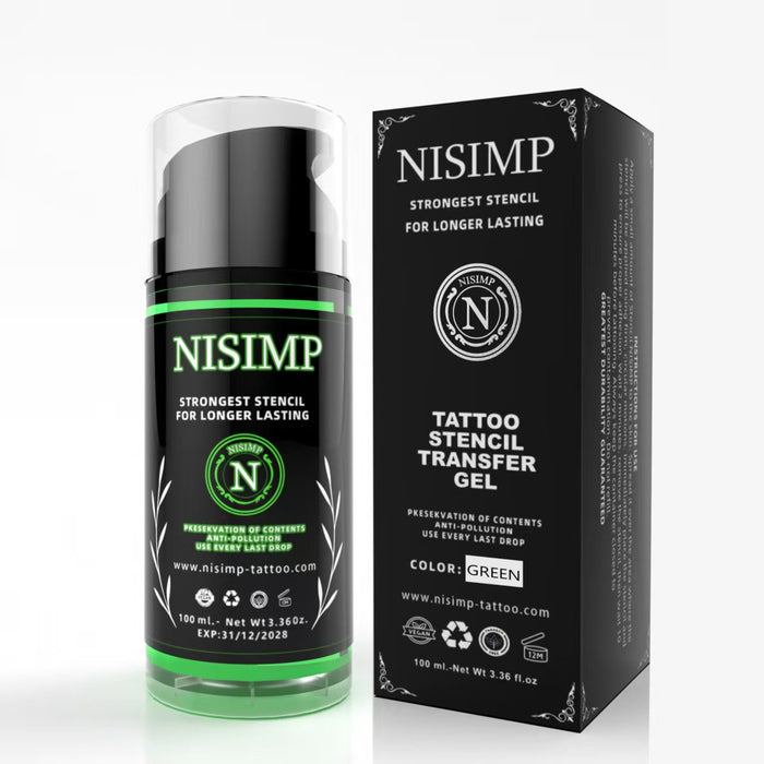 NISIMP Professional Tattoo Stencil Gel- 100ml/3.36OZ