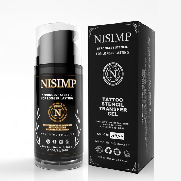 NISIMP Professional Tattoo Stencil Gel- 100ml/3.36OZ