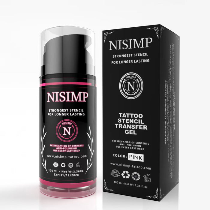 NISIMP Professional Tattoo Stencil Gel- 100ml/3.36OZ