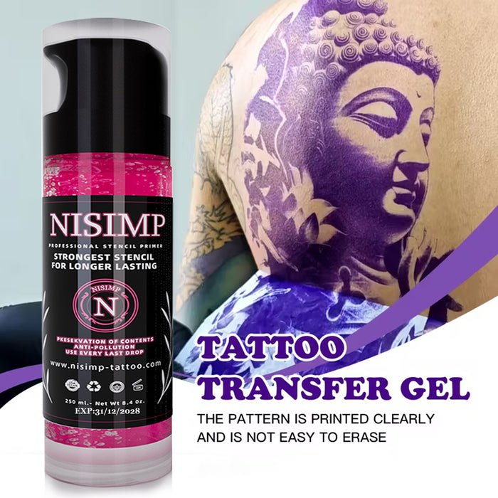 NISIMP Professional Tattoo Stencil Gel- 100ml/3.36OZ