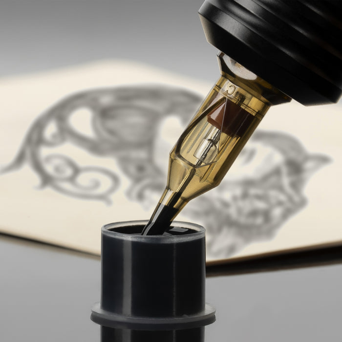 Agulha de tatuagem marrom NISIMP/EIPTWH de uma peça