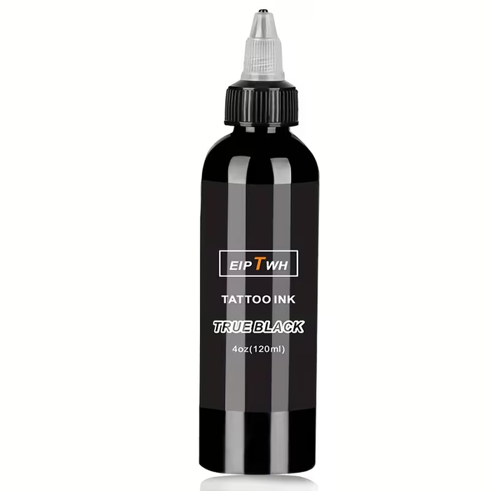 EIPTWH 120ml (4oz) Tattoo Ink – Concentrated Dark Pigment for Professional Lining, Shading & Body Art