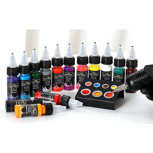 NISIMP Ink Professional 1OZ (10 Colors 30ml) Vegan-Friendly Pigment Ink Supplies Ink...