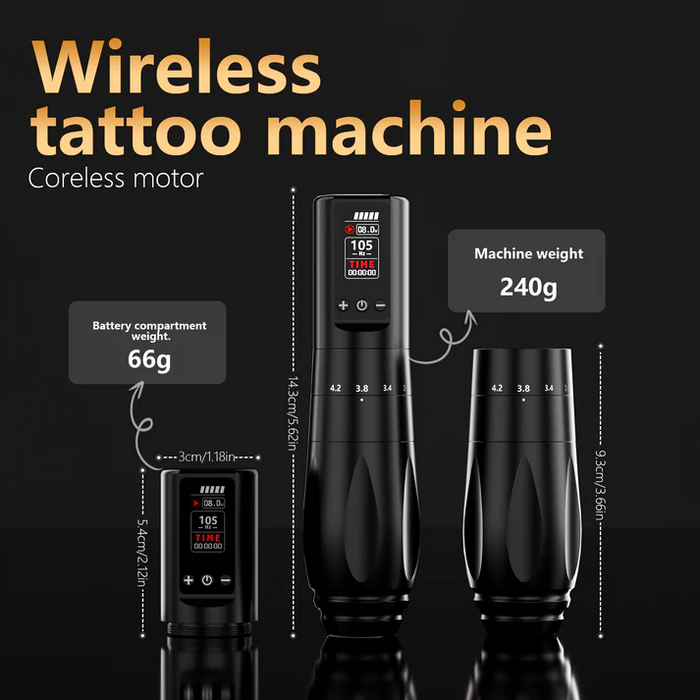 Caneta de tatuagem profissional NISIMP v77 2025