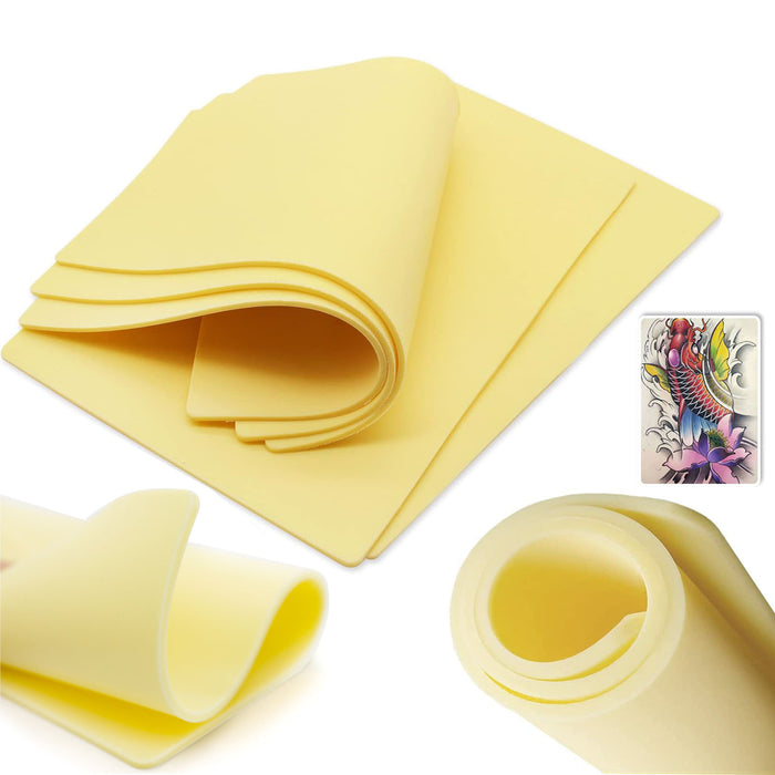 NISIMP | Pele sintética de 3 mm 8x12" | Peles premium para prática de tatuagem