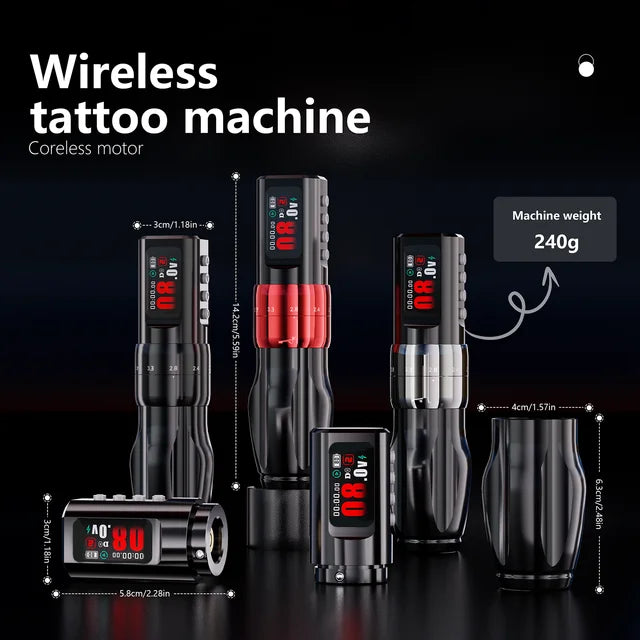 Nova caneta de tatuagem sem fio NISIMP V79 2025 