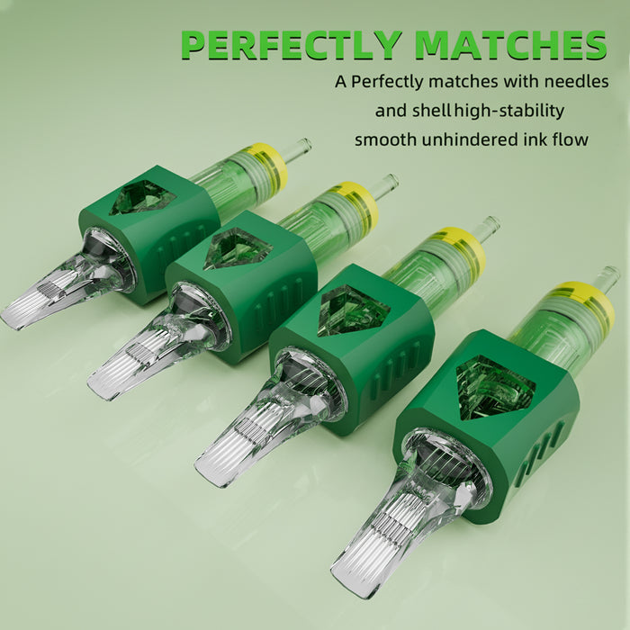 NISIMP DIA Tattoo Cartridges Needles Round Liner (Box of 20)