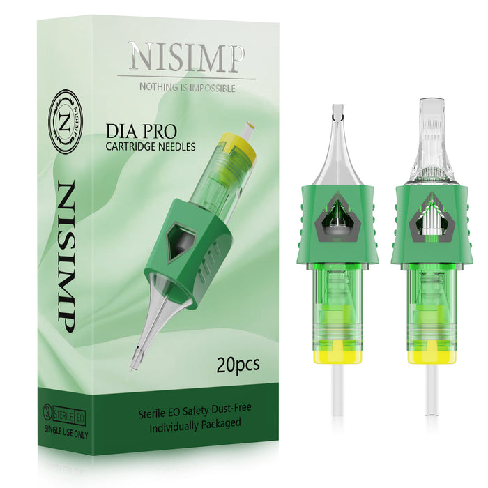 NISIMP DIA Tattoo Cartridges Needles Round Liner (Box of 20)