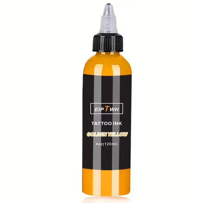 EIPTWH 120ml (4oz) Tattoo Ink – Concentrated Dark Pigment for Professional Lining, Shading & Body Art