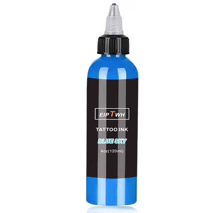 EIPTWH 120ml (4oz) Tattoo Ink – Concentrated Dark Pigment for Professional Lining, Shading & Body Art
