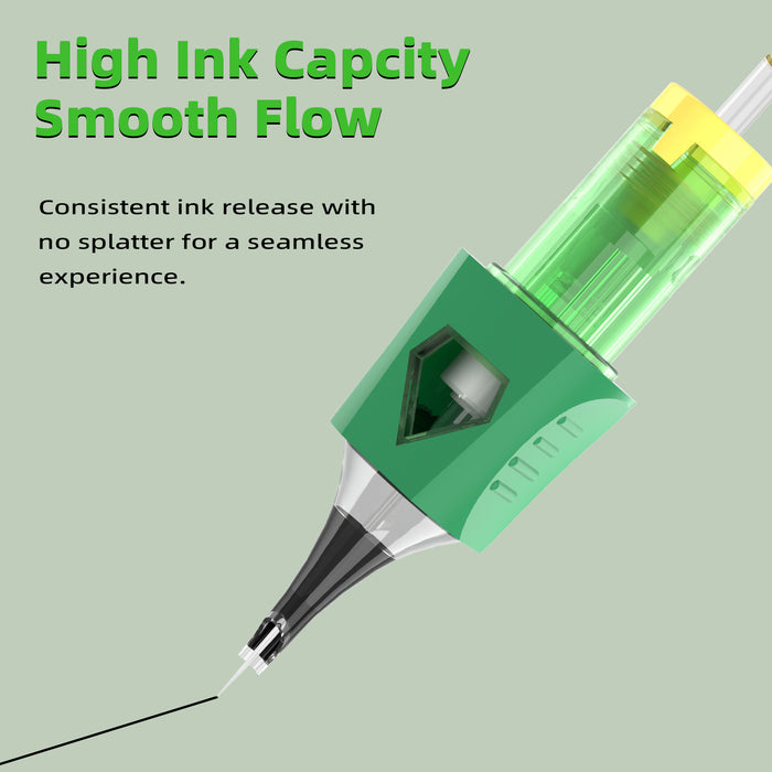 NISIMP DIA Tattoo Cartridges Needles Mixed Sizes (Box of 20)