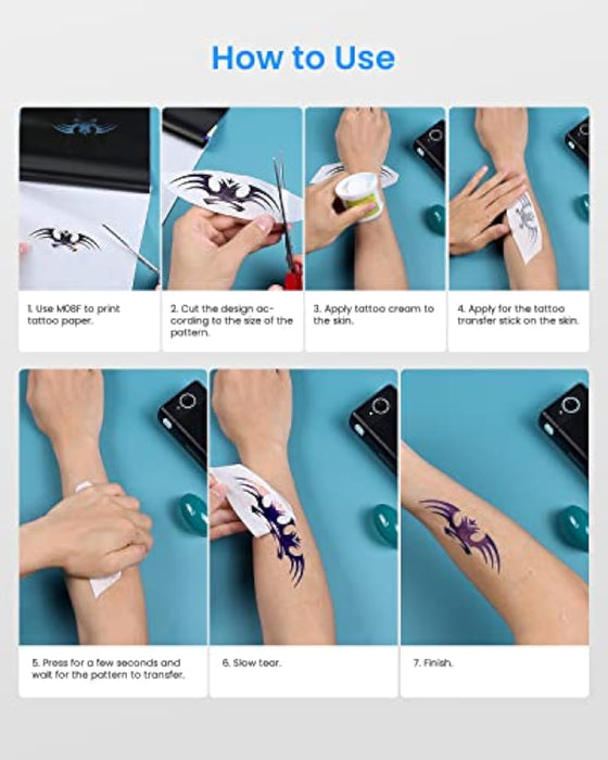 PAPEL DE ESTÊNCIL DE TATUAGEM NISIMP (melhor para sombra)